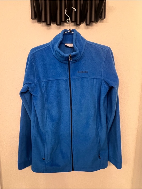 Columbia Other - Columbia Blue Full-Zip Fleece Jacket
